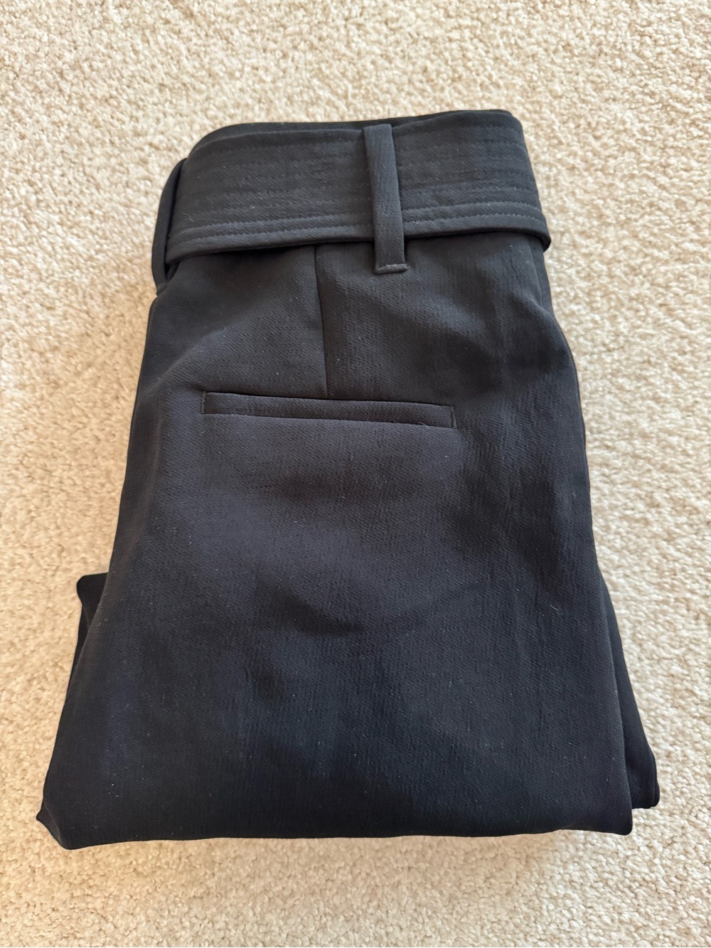 Wilfred High Waisted, Cropped Work Pants with Tie